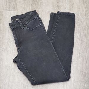 Tahari Black Denim Jeans Sz 4